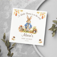 Serviette En Papier Pierre lapin chute thème baby shower vaisselle