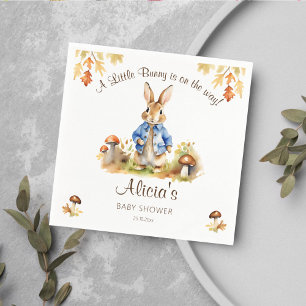 Serviette En Papier Pierre lapin chute thème baby shower vaisselle
