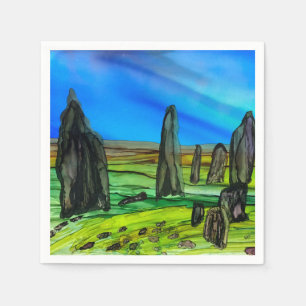 Serviette En Papier Pierres fixes de Callanish