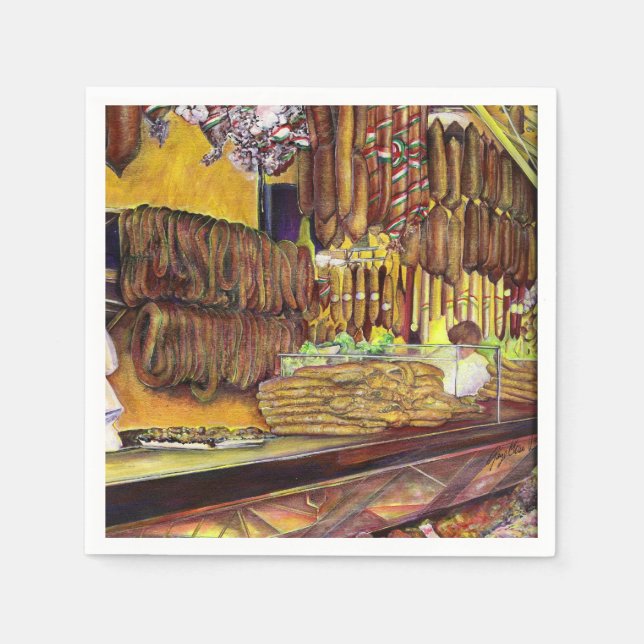 Serviette En Papier Pig (Devant)