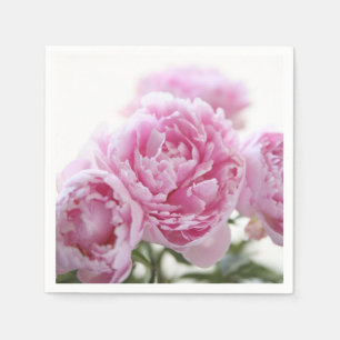 Serviette En Papier Pignons roses