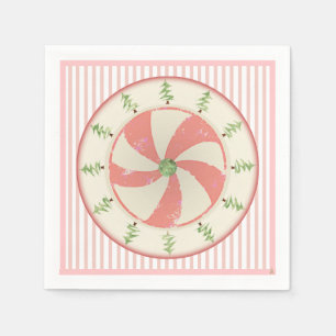 Serviette En Papier Pin et menthe poivrée