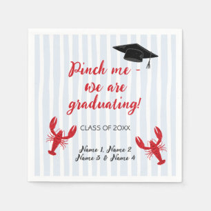 Serviette En Papier Pincez-Moi Nous Diplôtons Écrevisses Remise des di