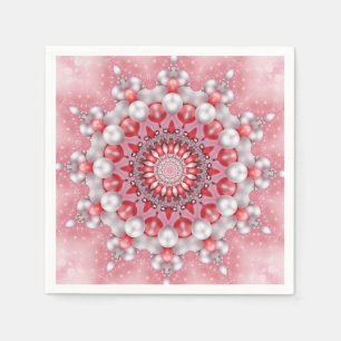 Serviette En Papier Pink Décor Holiday Napkin