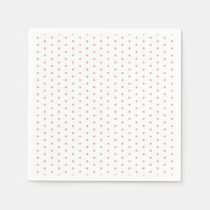 Serviette En Papier Pink Shabby Chic Polkadot Baby Girl Douche