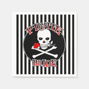 Serviette En Papier Pirate Bride Papier Napkins