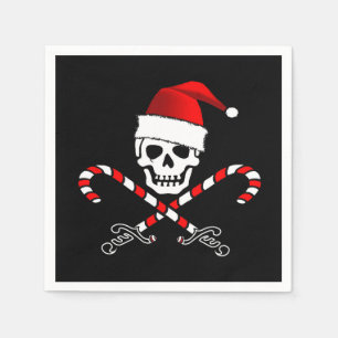 Serviette En Papier Pirate Christmas Party Papier serviettes
