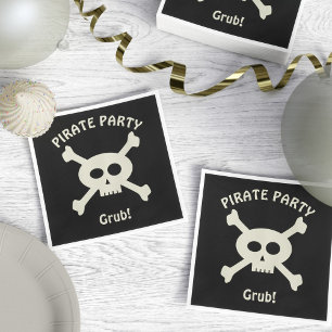 Serviette En Papier Pirate Papier serviettes
