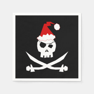 Serviette En Papier Pirate Père Noël