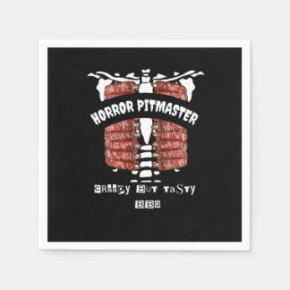 Serviette En Papier Pitmaster d'horreur de serviettes d'Halloween