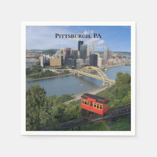 Serviette En Papier Pittsburgh Pennsylvania Photographie