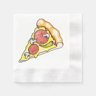 Serviette En Papier Pizza