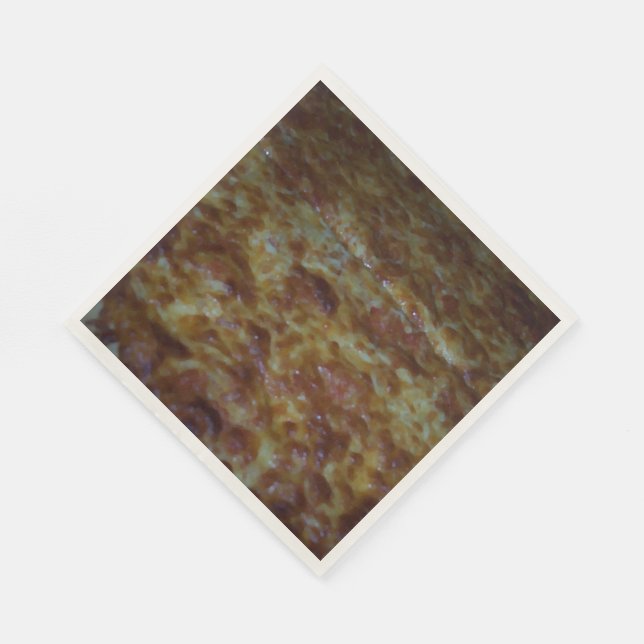 Serviette En Papier Pizza au fromage (Coin)