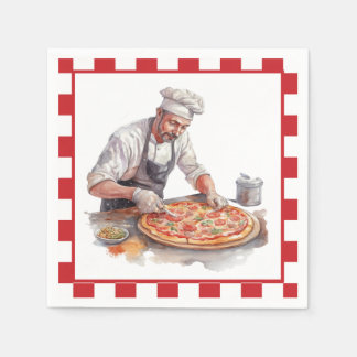 Serviette En Papier pizza cool