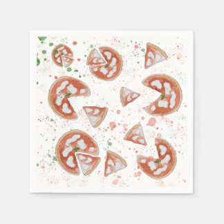 Serviette En Papier Pizza Napkins
