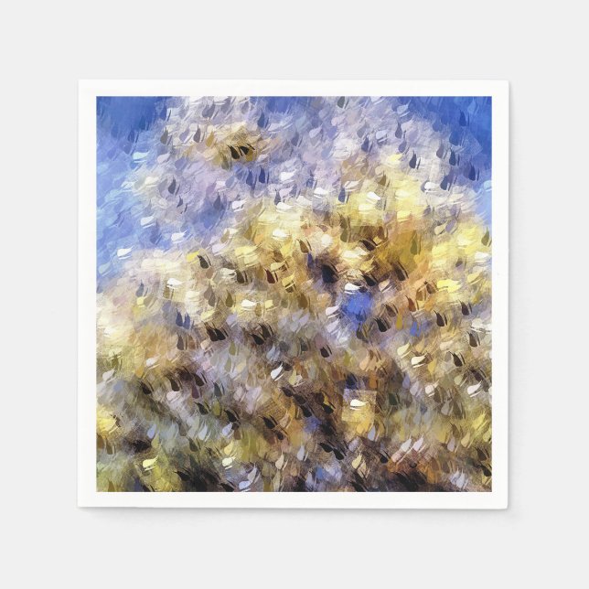 SERVIETTE EN PAPIER PLAGE (Devant)