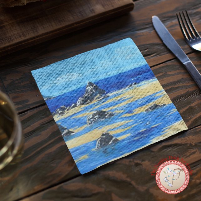 Serviette En Papier Plage (Créateur téléchargé)