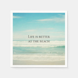 Serviette En Papier Plage