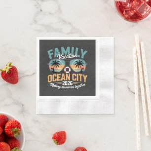 Serviette En Papier Plage d'Ocean City