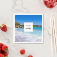 Plage exotique Île tropicale Paradis Anniversaire