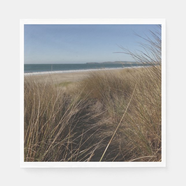 Serviette En Papier Plage Limantour à Point Reyes National Seashore I (Devant)