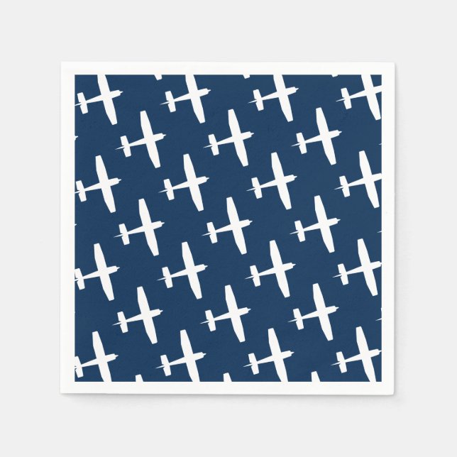 Serviette En Papier Planes (Devant)