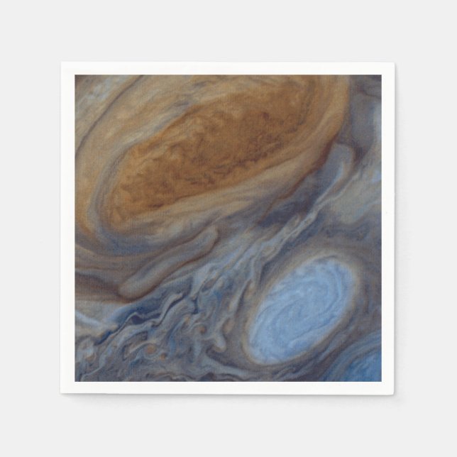 Serviette En Papier Planète Jupiter Great Red Spot (Devant)
