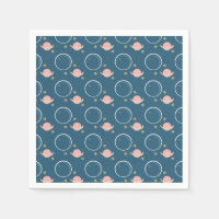 Planètes roses Lune Galaxie Filles Anniversaire