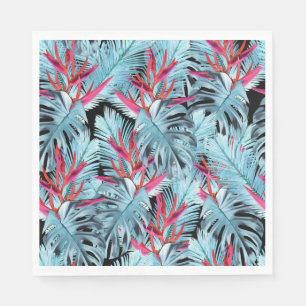 Serviette En Papier Plantes tropicaux 1
