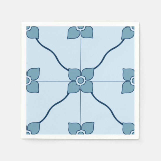 Serviette En Papier Plaques de papier de Lisbonne (Devant)