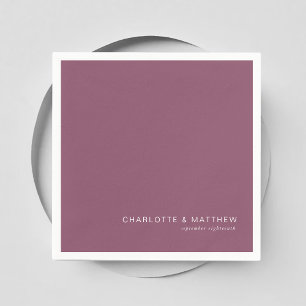 Serviette En Papier Plum moderne