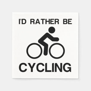SERVIETTE EN PAPIER PLUTÔT LE CYCLISME
