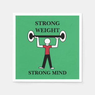 Serviette En Papier Poids Bodybuilder Fitness Gym