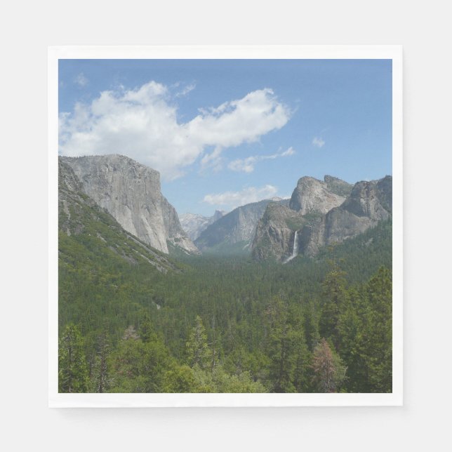 Serviette En Papier Point d'inspiration dans le parc national Yosemite (Devant)