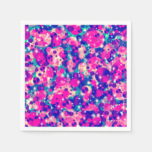 Serviette En Papier Points de fête 4-PAPIER NAPKINS
