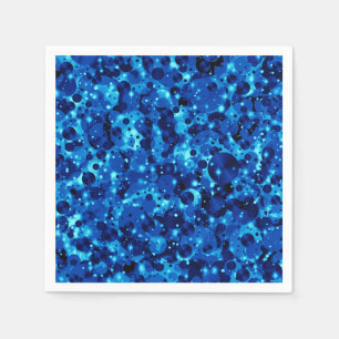 Serviette En Papier Points de fête 7-Blue-PAPER NAPKINS