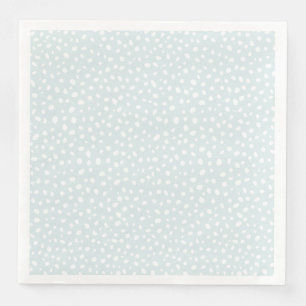 Serviette En Papier Pois de mer inégale conception graphique