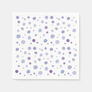 Serviette En Papier pois peint à la main