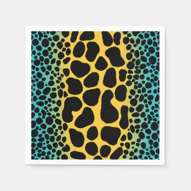 Serviette En Papier Poison mimique grenouille (Devant)