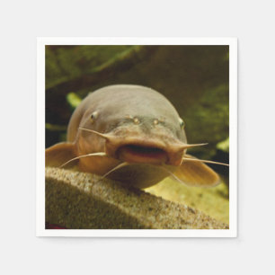 Serviette En Papier Poisson-chat électrique