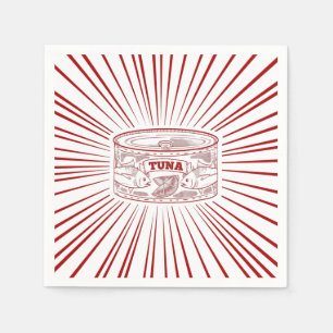 Serviette En Papier Poisson de thon