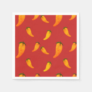 Serviette En Papier Poivrons
