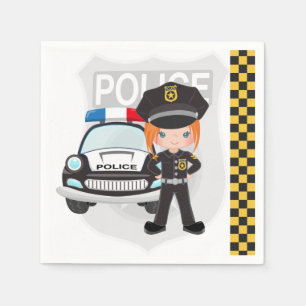Serviette En Papier Police