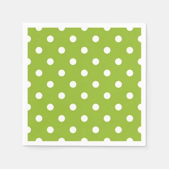 Serviette En Papier Polka dot (Devant)