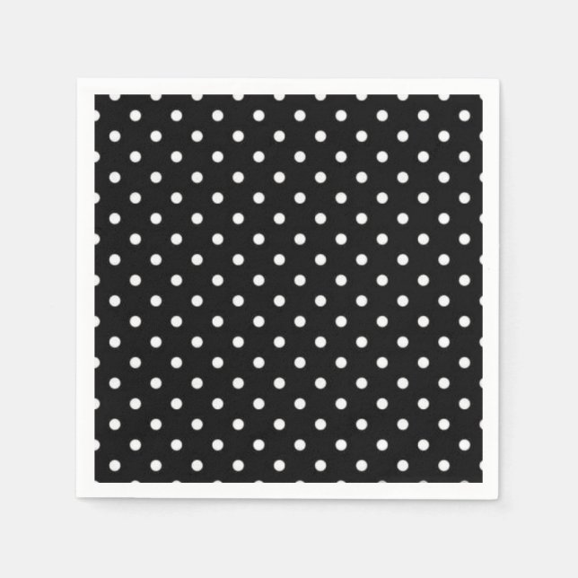 Serviette En Papier Polka dot (Devant)