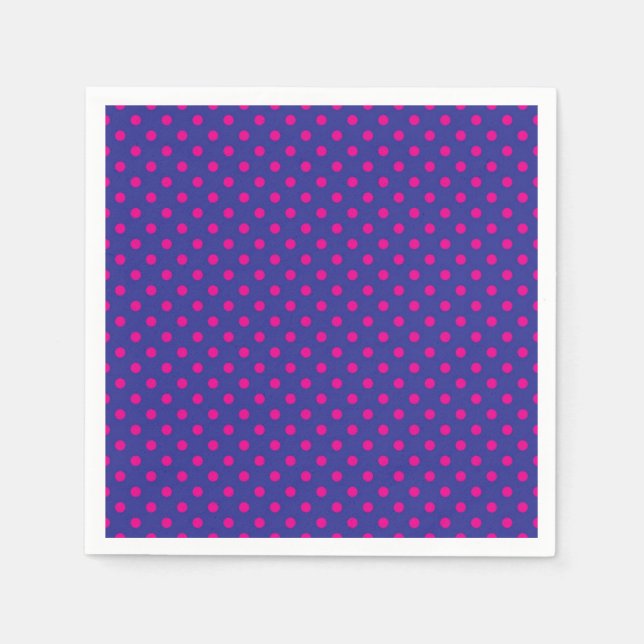 Serviette En Papier Polka dot (Devant)