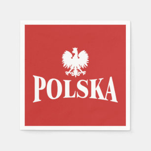 Serviette En Papier Polska Eagle Bar Napkins