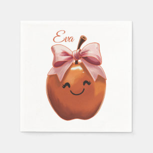 Serviette En Papier Pomme Cadeau Sucré