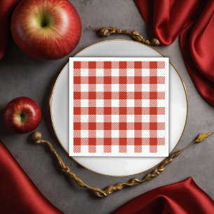 Serviette En Papier Pomme de mon oeil Baby shower Red Orchard