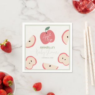Serviette En Papier Pomme de mon Œil Garçon Baby Shower